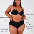 Bamboo-Fiber Ultra-Soft & Breathable Panties (Full Brief)